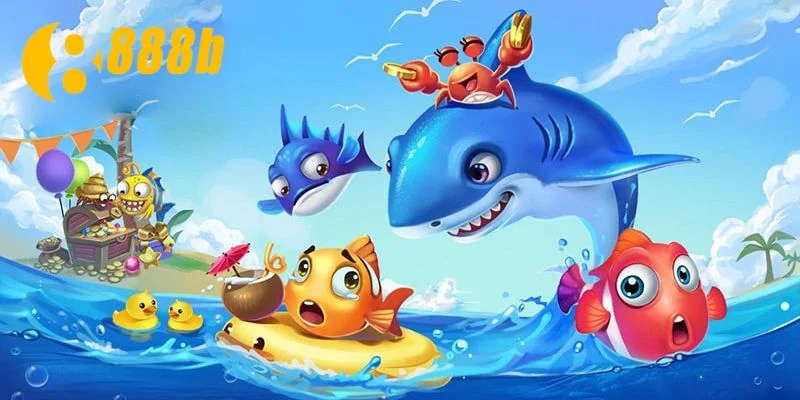 Dùng súng đại bác khi gặp các con cá lớn trong game bắn cá H5