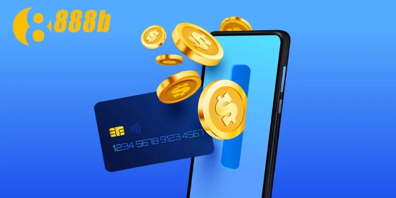 Tính hợp nhiều phương thức thanh toán hỗ trợ nạp tiền 888B
