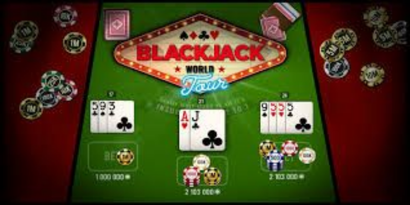 Người chơi trải nghiệm blackjack online trên điện thoại và máy tính