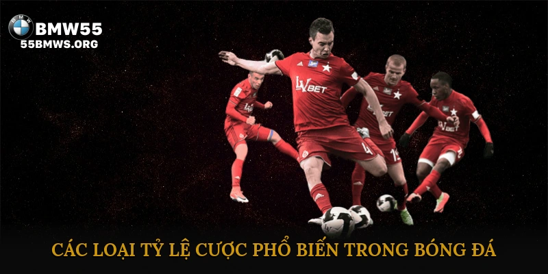 Các loại tỷ lệ cược phổ biến trong bóng đá online