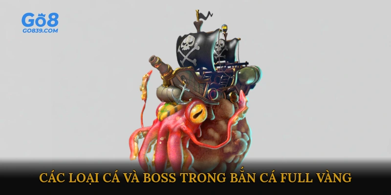 Các Loại Cá Và Boss Trong Game Bắn Cá Full Vàng